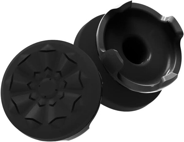 KontrolFreek FPS Freek Galaxy Black for Playstation 4 (PS4) and Playstation 5 (PS5) | Performance Thumbsticks | 1 High-Rise, 1 Mid-Rise | Black (Limited Edition)  Video Games - Image 3