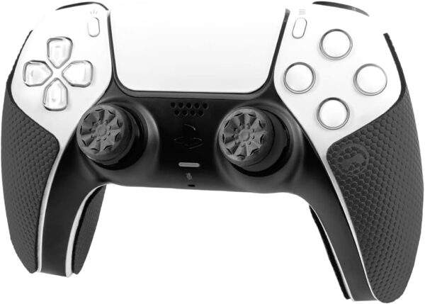 KontrolFreek FPS Freek Galaxy Black for Playstation 4 (PS4) and Playstation 5 (PS5) | Performance Thumbsticks | 1 High-Rise, 1 Mid-Rise | Black (Limited Edition)  Video Games - Image 10