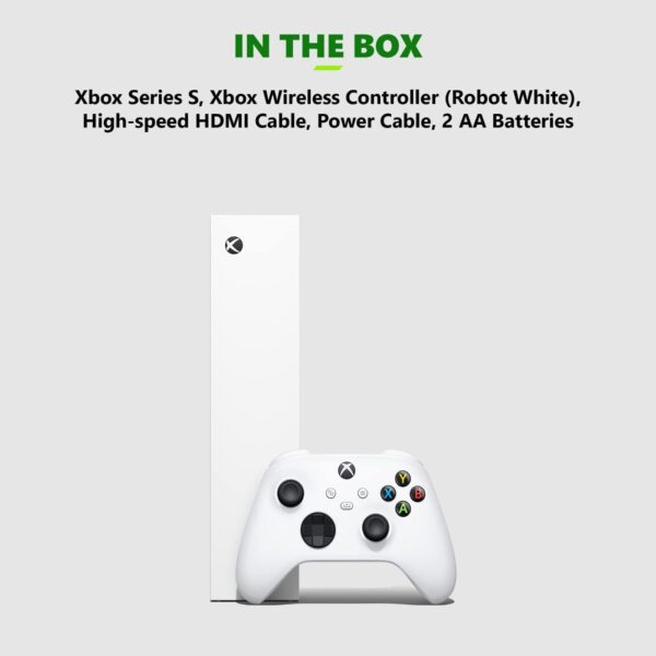 Xbox Series S – 512GB SSD All-Digital Gaming Console – 1440p Gaming – 4K Streaming – Robot White  Everything Else - Image 14