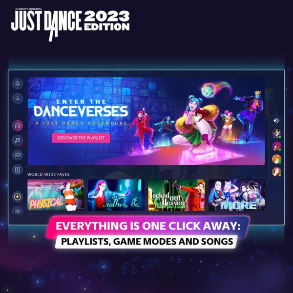 Just Dance 2023 Edition (Code In Box) for PlayStation 5  Video Games - Image 12