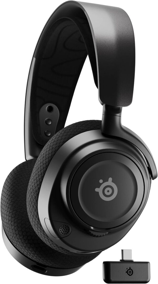 SteelSeries New Arctis Nova 4 Wireless Multi-Platform Gaming Headset — 360° Spatial Audio— 2.4GHz High-Speed Wireless — 36 Hr Battery — USB-C — ClearCast Gen 2 Mic — PC, Playstation, Switch, Meta  Video Games - Image 12