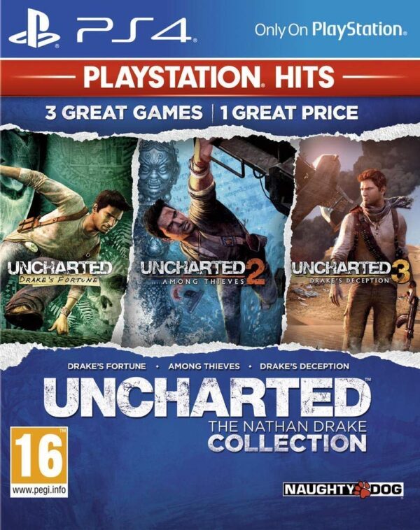 Uncharted The Nathan Drake Collection (Playstation Hits) (PS4) : Video Games - Image 2