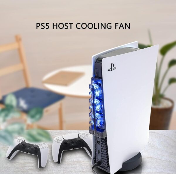 PS5 Cooling Fans, Playstation 5 Cooling Fan Compatible with PS5 Discs Edition and Digital Edition  Video Games - Image 15