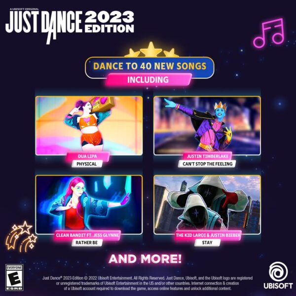 Just Dance 2023 Edition (Code In Box) for PlayStation 5  Video Games - Image 9