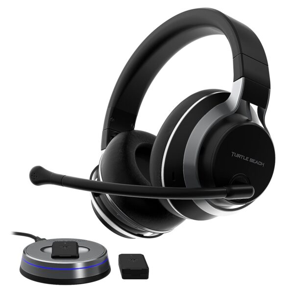 Turtle Beach Stealth Pro Multiplatform Wireless Noise-Cancelling Gaming Headset for PS5, PS4, Playstation, PC, Mac, Switch, & Mobile – 50mm Speakers, Bluetooth, Dual Batteries – Black  Everything Else - Image 11