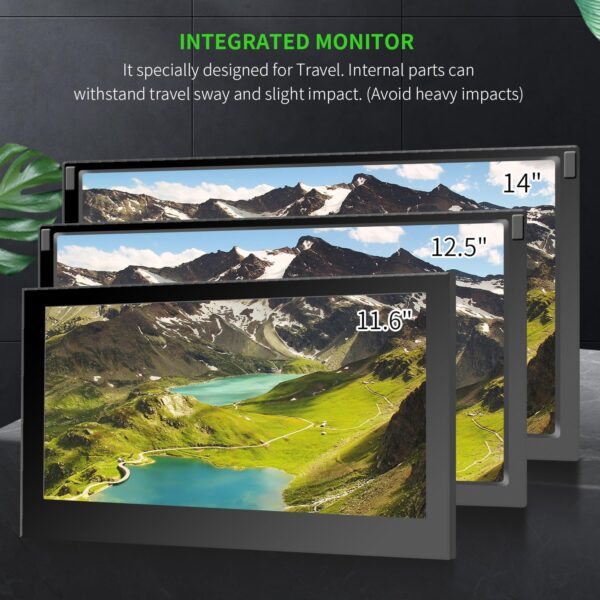 G-STORY 14‘’ Portable Monitor for Xbox Series S – 1TB SSD Black, 1080P Portable Gaming Monitor IPS Screen for Xbox Series S（not Included） with Two HDMI, HDR, Freesync, Game Mode, Travel Monitor  Video Games - Image 16