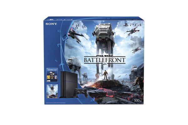 PlayStation 4 500GB Console - Star Wars Battlefront Bundle with DualShock 4 Controller (Wave Blue) and Turtle Beach Ear Force P12 Headset - Image 9