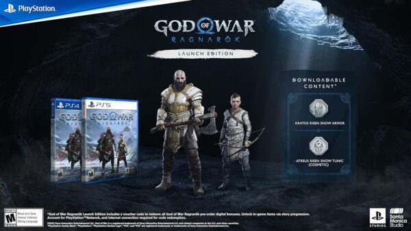 God of War Ragnarök Launch Edition - PlayStation 4  Solutions 2 Go Inc: Video Games - Image 17