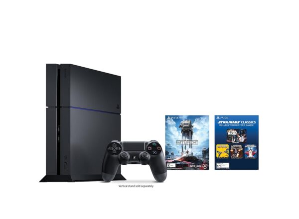 PlayStation 4 500GB Console - Star Wars Battlefront Bundle with DualShock 4 Controller (Wave Blue) and Turtle Beach Ear Force P12 Headset - Image 8