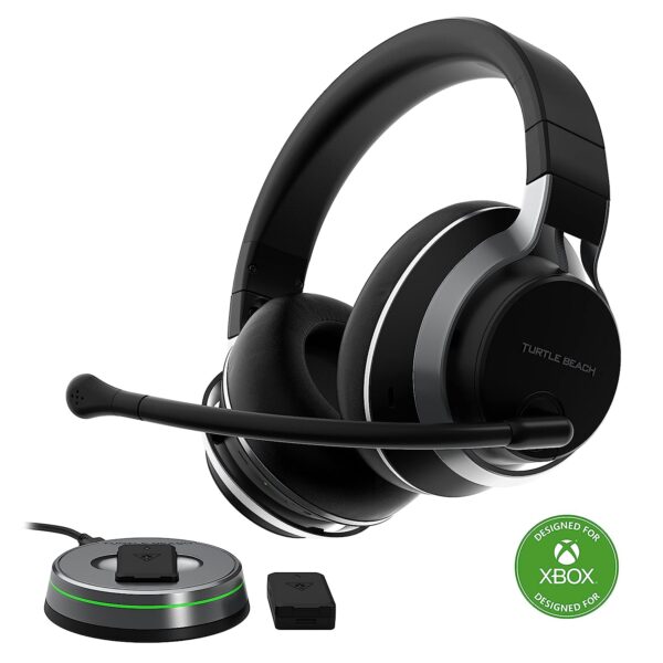 Turtle Beach Stealth Pro Multiplatform Wireless Noise-Cancelling Gaming Headset for PS5, PS4, Playstation, PC, Mac, Switch, & Mobile – 50mm Speakers, Bluetooth, Dual Batteries – Black  Everything Else - Image 21