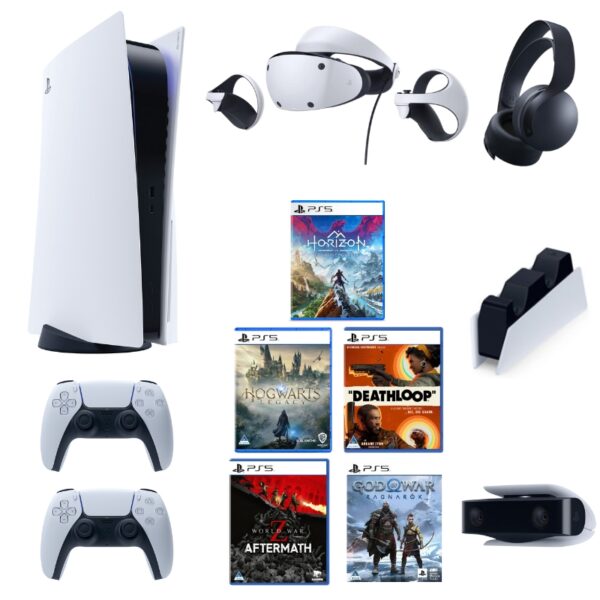 Playstation 5 VR Bundle with 5 Games And Accessories – Strictly Online!