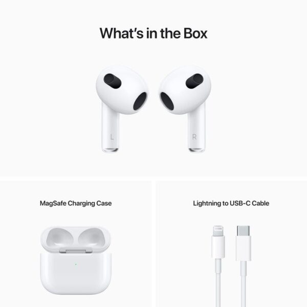 Apple AirPods (3rd Gen) with Lightning Charging Case - Image 2